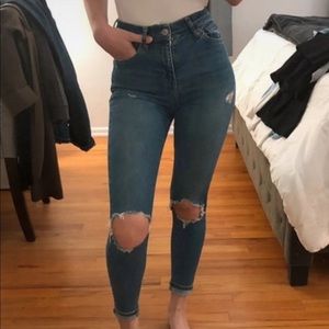 Topshop moto jeans